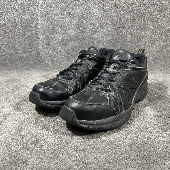 New Balance 608 V3 MX608V3B Mens Sz 12 Black Athletic Walking Running Shoes Used main image 12